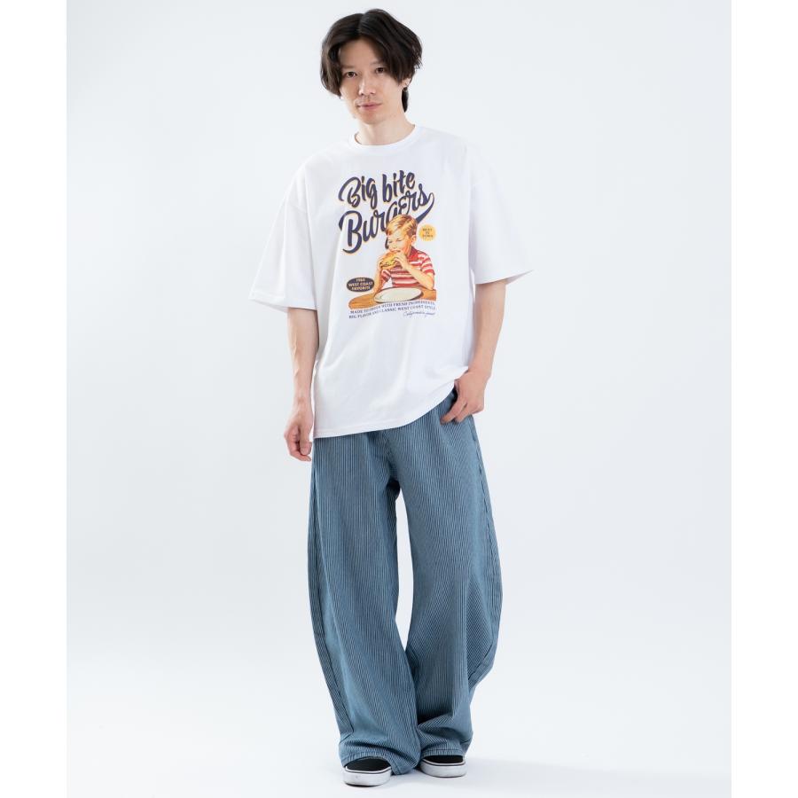 半袖Tシャツ メンズ レディース フォトプリント 綿100 ビッグシルエット SIDEWAY STANCE オーバーサイズ ストリート 古着MIX | improves | 15