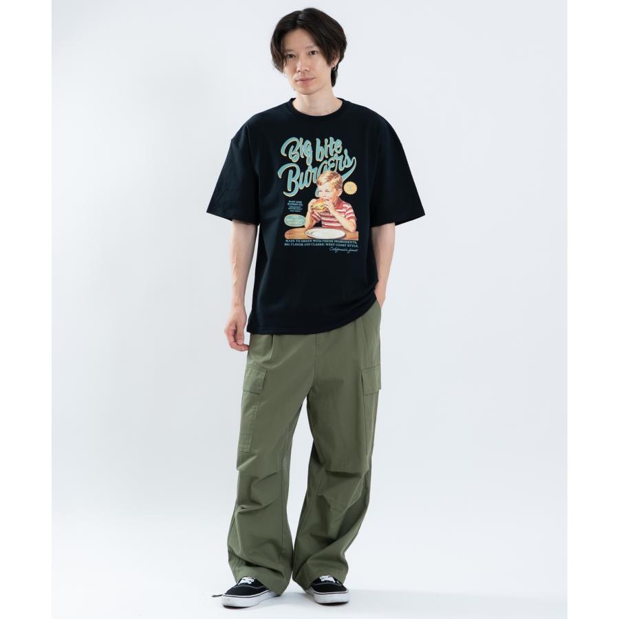 半袖Tシャツ メンズ レディース フォトプリント 綿100 ビッグシルエット SIDEWAY STANCE オーバーサイズ ストリート 古着MIX | improves | 07