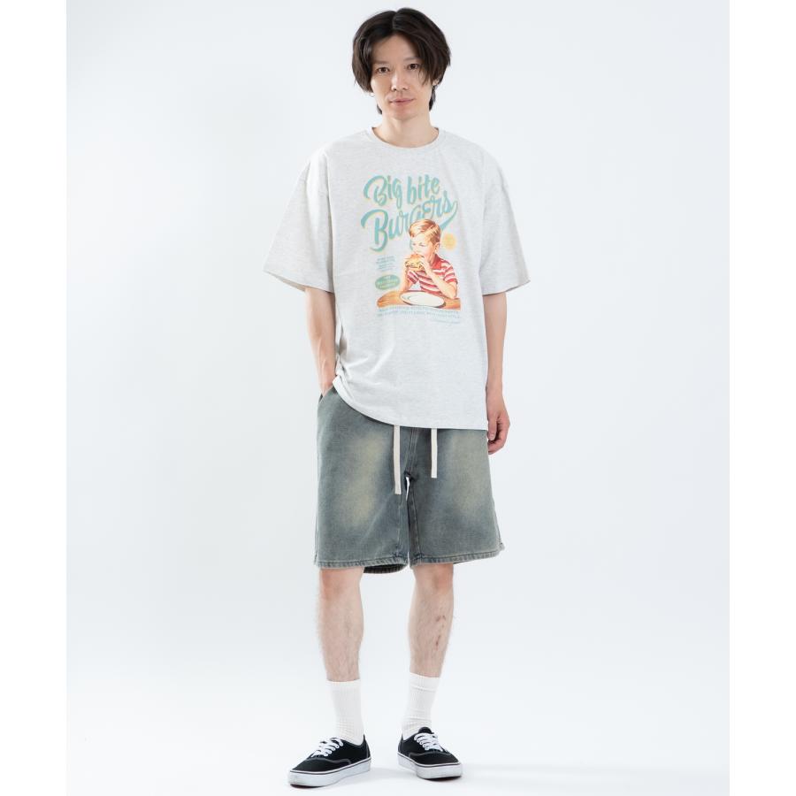 半袖Tシャツ メンズ レディース フォトプリント 綿100 ビッグシルエット SIDEWAY STANCE オーバーサイズ ストリート 古着MIX | improves | 11
