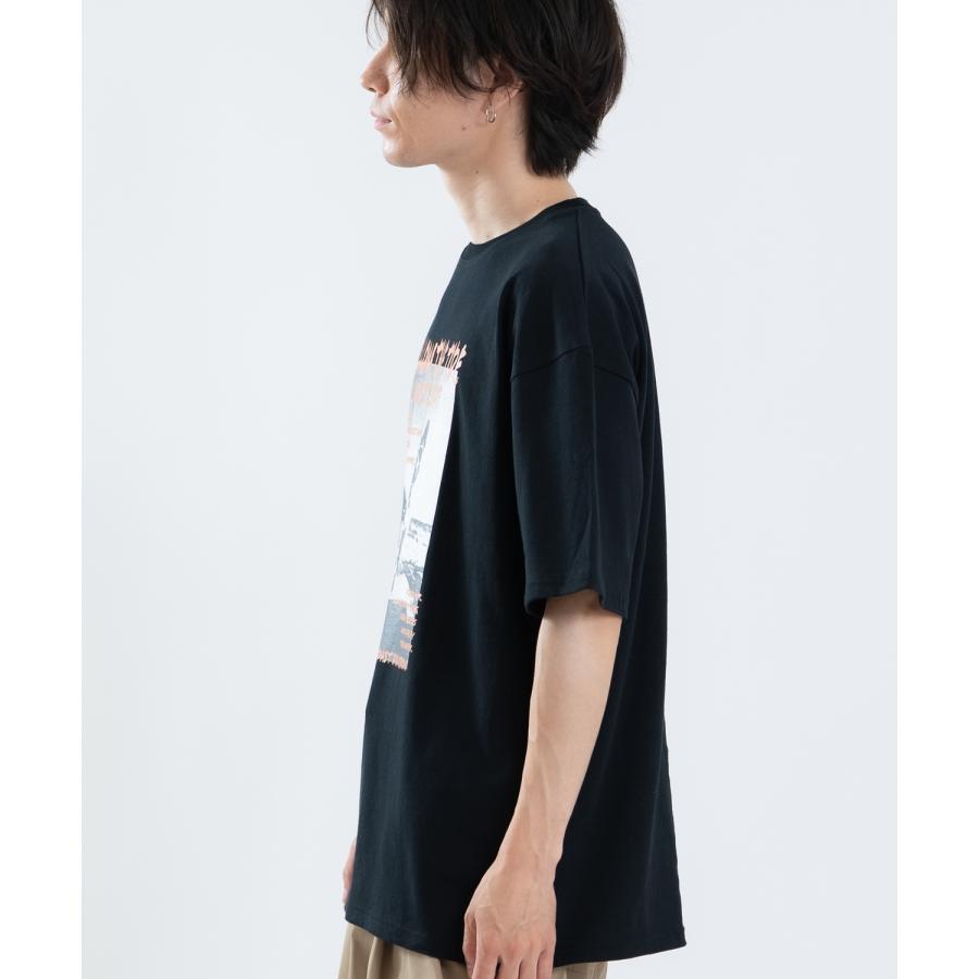 半袖Tシャツ メンズ レディース フォトプリント 綿100 ビッグシルエット SIDEWAY STANCE オーバーサイズ ストリート 古着MIX | improves | 12