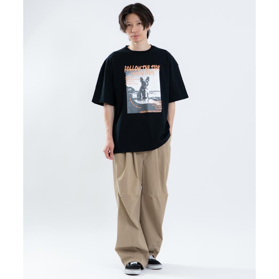 半袖Tシャツ メンズ レディース フォトプリント 綿100 ビッグシルエット SIDEWAY STANCE オーバーサイズ ストリート 古着MIX | improves | 14
