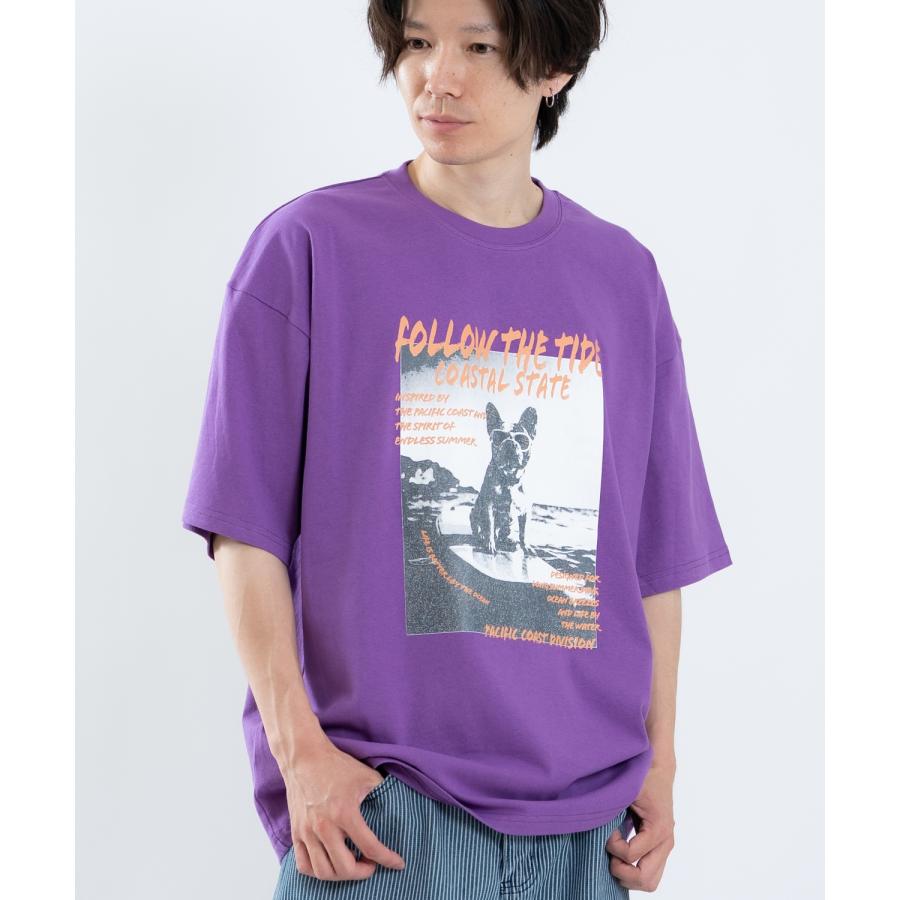 半袖Tシャツ メンズ レディース フォトプリント 綿100 ビッグシルエット SIDEWAY STANCE オーバーサイズ ストリート 古着MIX | improves | 03