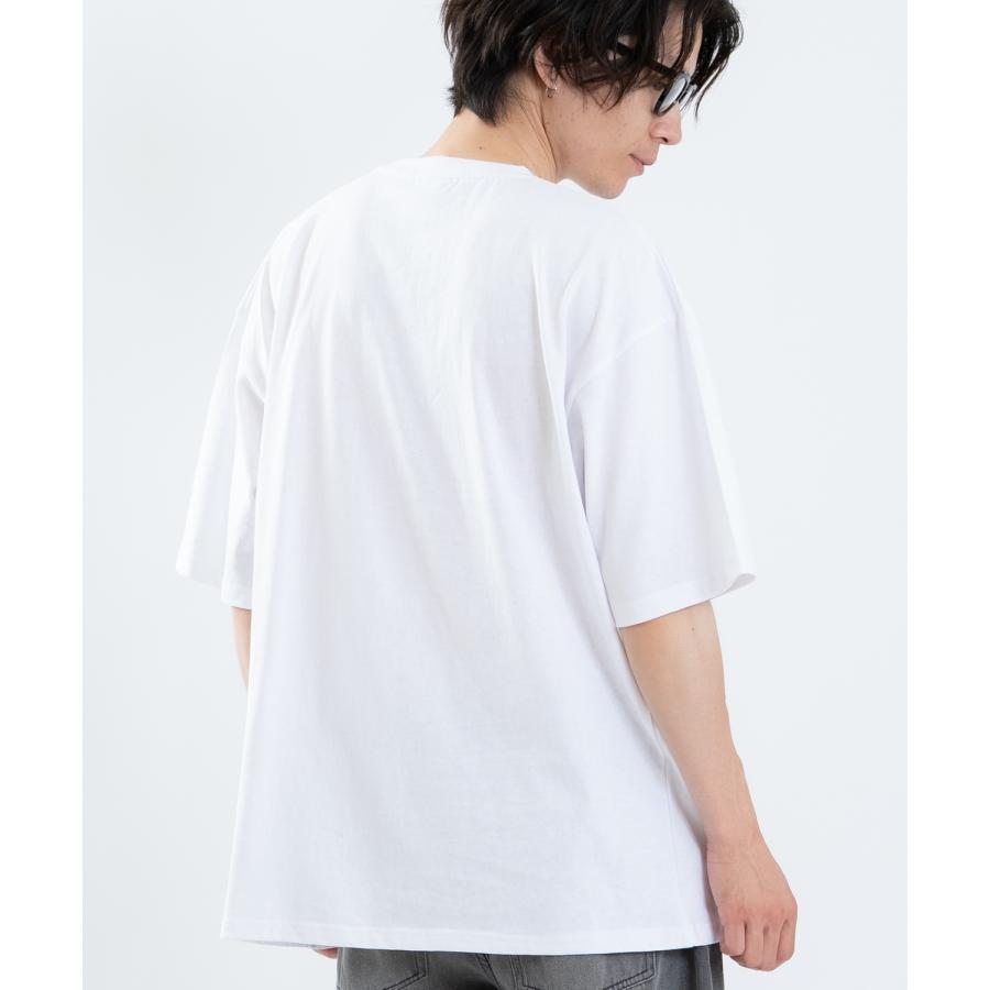 半袖Tシャツ メンズ レディース フォトプリント 綿100 ビッグシルエット SIDEWAY STANCE オーバーサイズ ストリート 古着MIX | improves | 09
