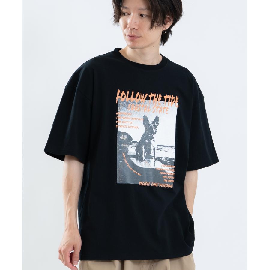 半袖Tシャツ メンズ レディース フォトプリント 綿100 ビッグシルエット SIDEWAY STANCE オーバーサイズ ストリート 古着MIX | improves | 11