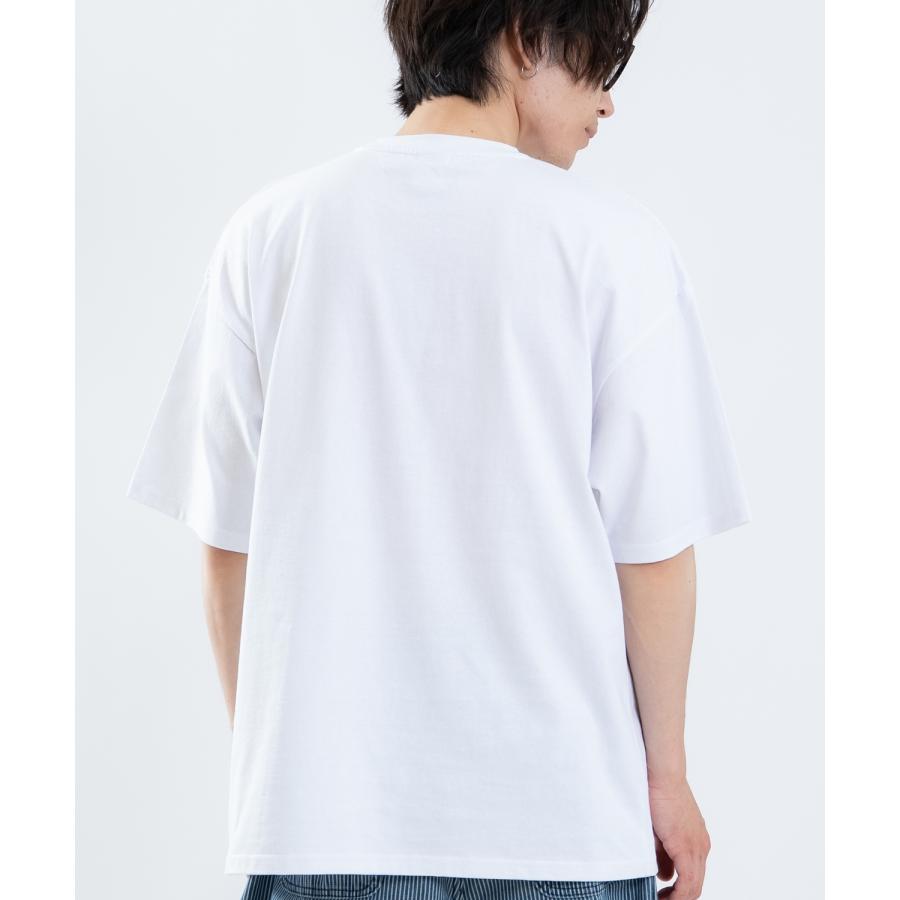 半袖Tシャツ メンズ レディース フォトプリント 綿100 ビッグシルエット SIDEWAY STANCE オーバーサイズ ストリート 古着MIX | improves | 13