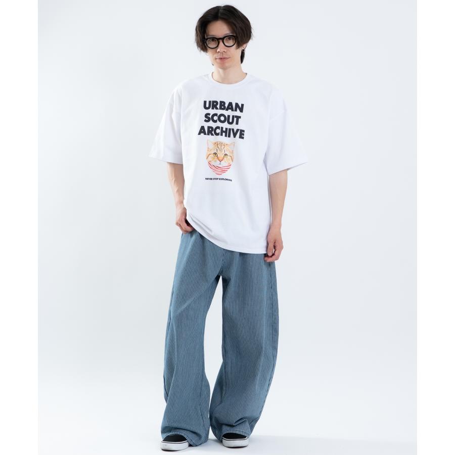 半袖Tシャツ メンズ レディース フォトプリント 綿100 ビッグシルエット SIDEWAY STANCE オーバーサイズ ストリート 古着MIX | improves | 14