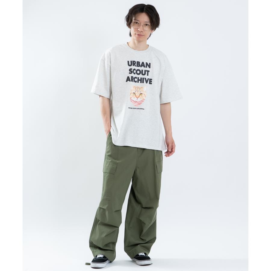 半袖Tシャツ メンズ レディース フォトプリント 綿100 ビッグシルエット SIDEWAY STANCE オーバーサイズ ストリート 古着MIX | improves | 10