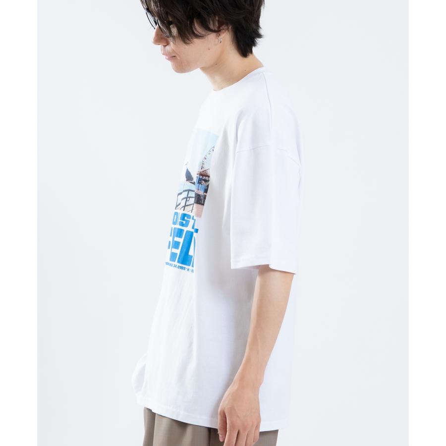 半袖Tシャツ メンズ レディース フォトプリント 綿100 ビッグシルエット SIDEWAY STANCE オーバーサイズ ストリート 古着MIX | improves | 13
