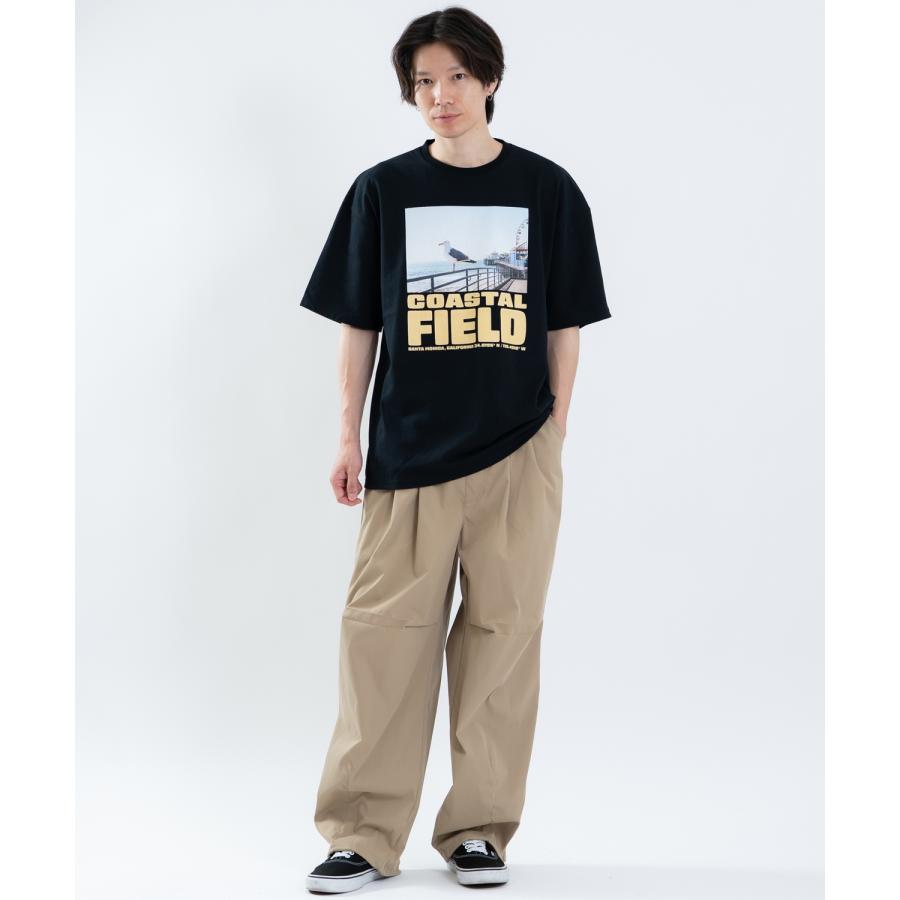 半袖Tシャツ メンズ レディース フォトプリント 綿100 ビッグシルエット SIDEWAY STANCE オーバーサイズ ストリート 古着MIX | improves | 11