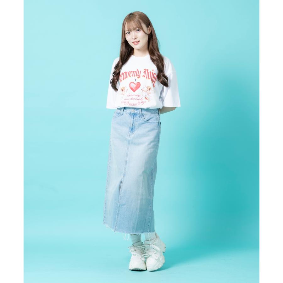 半袖Tシャツ メンズ ユニセックス ハート プリント Tシャツ カットソー かわいい アイドル アメカジ カジュアル スケーター ストリート 韓国 | improves