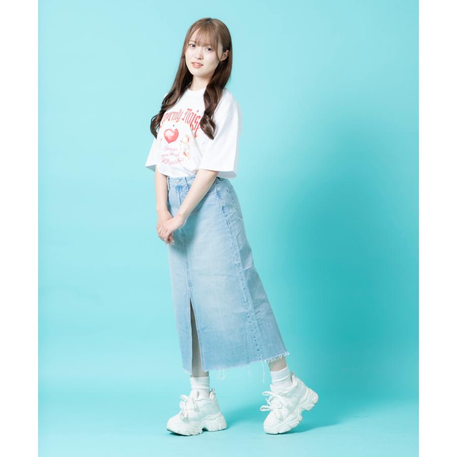 半袖Tシャツ メンズ ユニセックス ハート プリント Tシャツ カットソー かわいい アイドル アメカジ カジュアル スケーター ストリート 韓国 | improves | 06