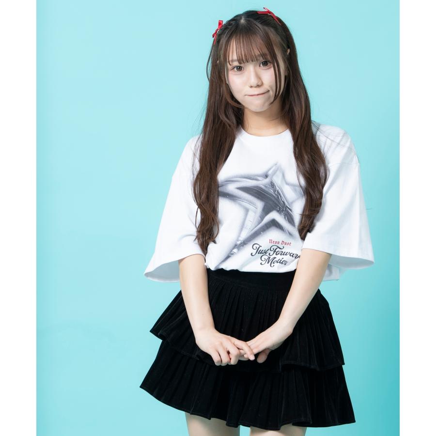 半袖Tシャツ メンズ ユニセックス スター プリント Tシャツ カットソー かわいい アイドル アメカジ カジュアル スケーター ストリート 韓国 | improves | 03