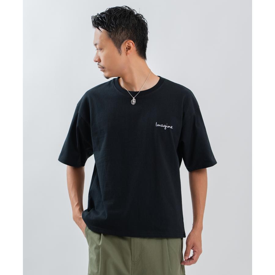 半袖Tシャツ メンズ レディース フォトプリント 綿100 ビッグシルエット SIDEWAY STANCE オーバーサイズ ストリート 古着MIX | improves | 08
