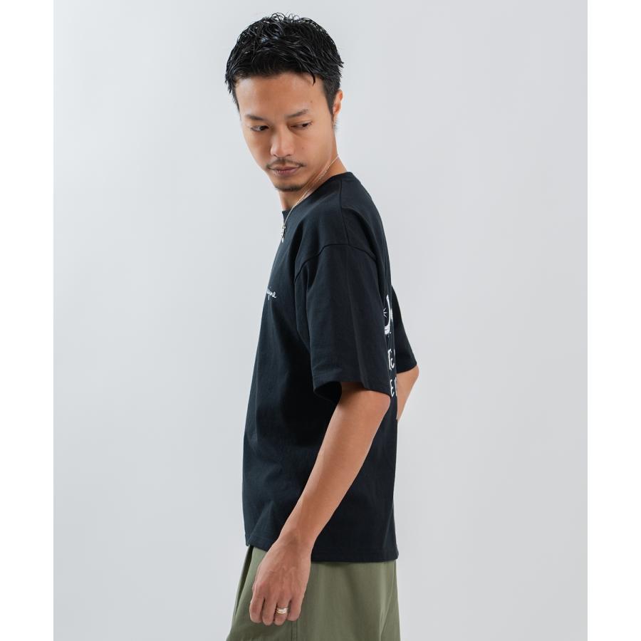 半袖Tシャツ メンズ レディース フォトプリント 綿100 ビッグシルエット SIDEWAY STANCE オーバーサイズ ストリート 古着MIX | improves | 09