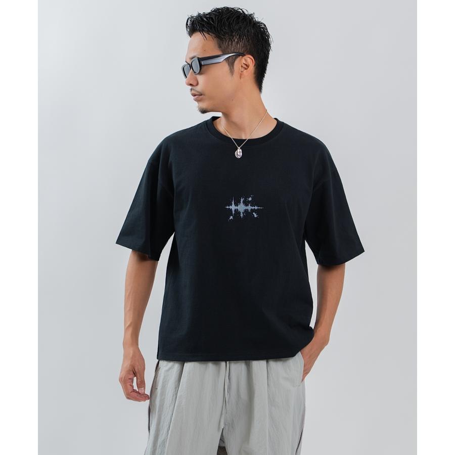 半袖Tシャツ メンズ レディース フォトプリント 綿100 ビッグシルエット SIDEWAY STANCE オーバーサイズ ストリート 古着MIX | improves | 04
