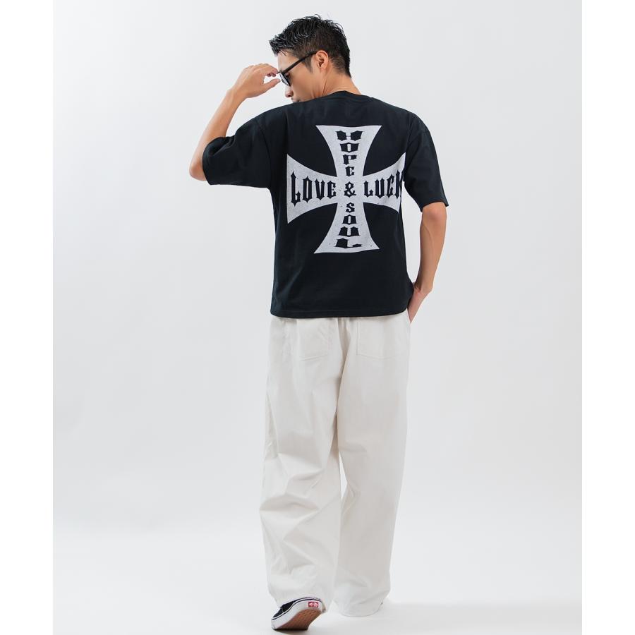 半袖Tシャツ メンズ レディース フォトプリント 綿100 ビッグシルエット SIDEWAY STANCE オーバーサイズ ストリート 古着MIX | improves | 07