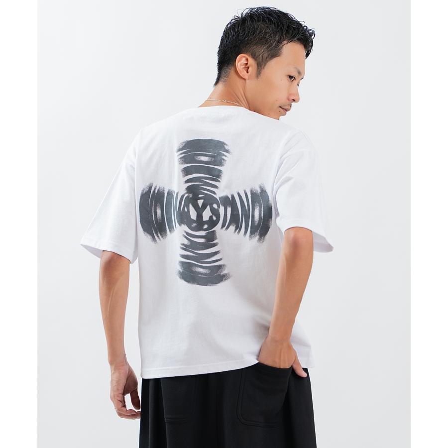 半袖Tシャツ メンズ レディース フォトプリント 綿100 ビッグシルエット SIDEWAY STANCE オーバーサイズ ストリート 古着MIX | improves | 07