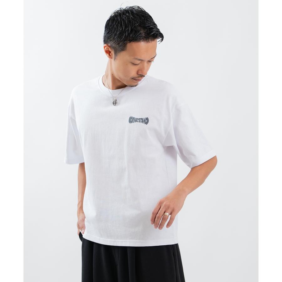 半袖Tシャツ メンズ レディース フォトプリント 綿100 ビッグシルエット SIDEWAY STANCE オーバーサイズ ストリート 古着MIX | improves | 09