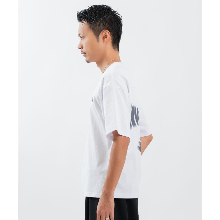 半袖Tシャツ メンズ レディース フォトプリント 綿100 ビッグシルエット SIDEWAY STANCE オーバーサイズ ストリート 古着MIX | improves | 10