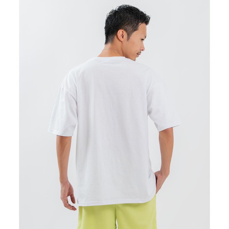 半袖Tシャツ メンズ レディース フォトプリント 綿100 ビッグシルエット SIDEWAY STANCE オーバーサイズ ストリート 古着MIX | improves | 14