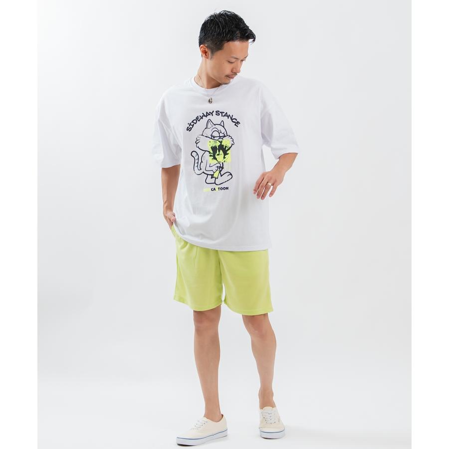 半袖Tシャツ メンズ レディース フォトプリント 綿100 ビッグシルエット SIDEWAY STANCE オーバーサイズ ストリート 古着MIX | improves | 12