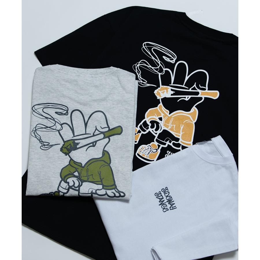 半袖Tシャツ メンズ レディース フォトプリント 綿100 ビッグシルエット SIDEWAY STANCE オーバーサイズ ストリート 古着MIX | improves | 15