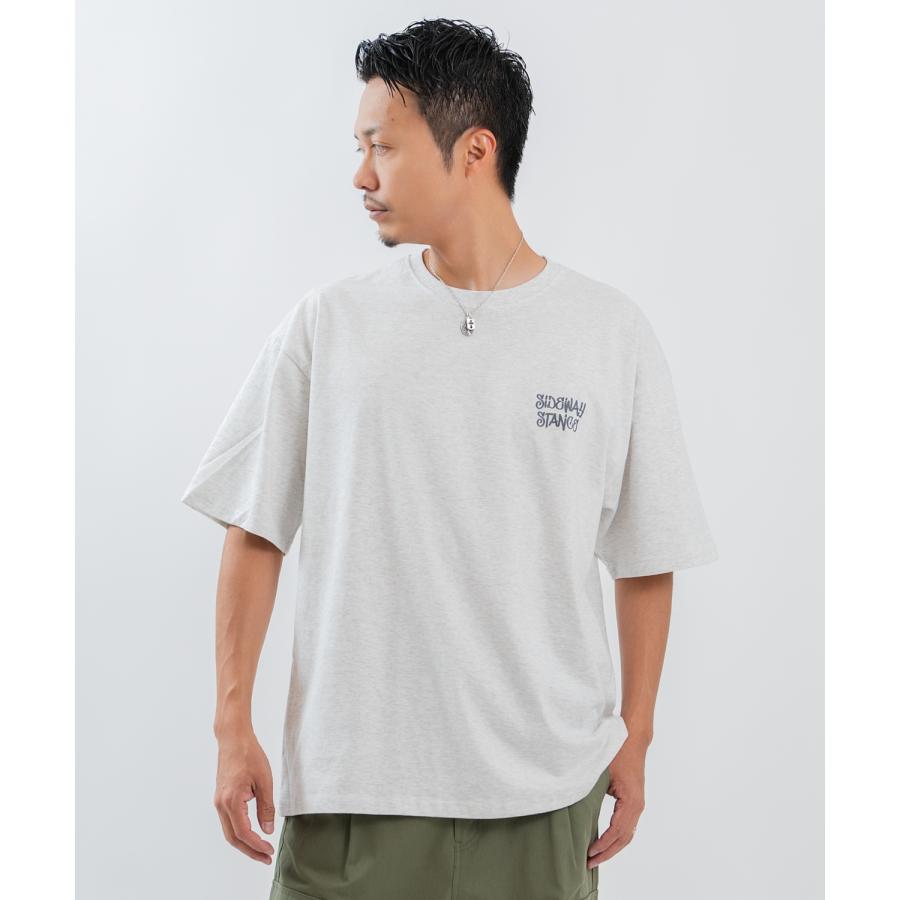 半袖Tシャツ メンズ レディース フォトプリント 綿100 ビッグシルエット SIDEWAY STANCE オーバーサイズ ストリート 古着MIX | improves | 09