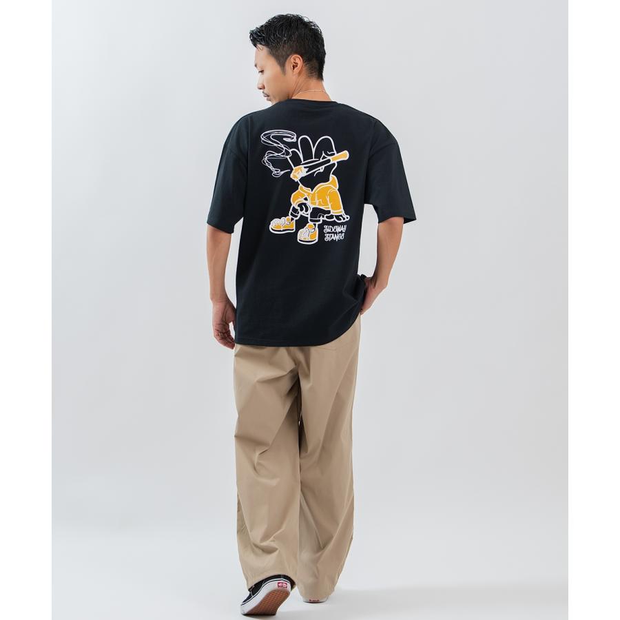 半袖Tシャツ メンズ レディース フォトプリント 綿100 ビッグシルエット SIDEWAY STANCE オーバーサイズ ストリート 古着MIX | improves | 12