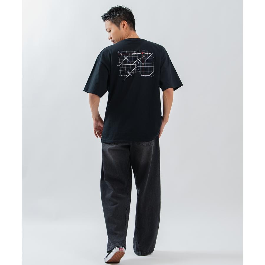 半袖Tシャツ メンズ レディース フォトプリント 綿100 ビッグシルエット SIDEWAY STANCE オーバーサイズ ストリート 古着MIX | improves | 03