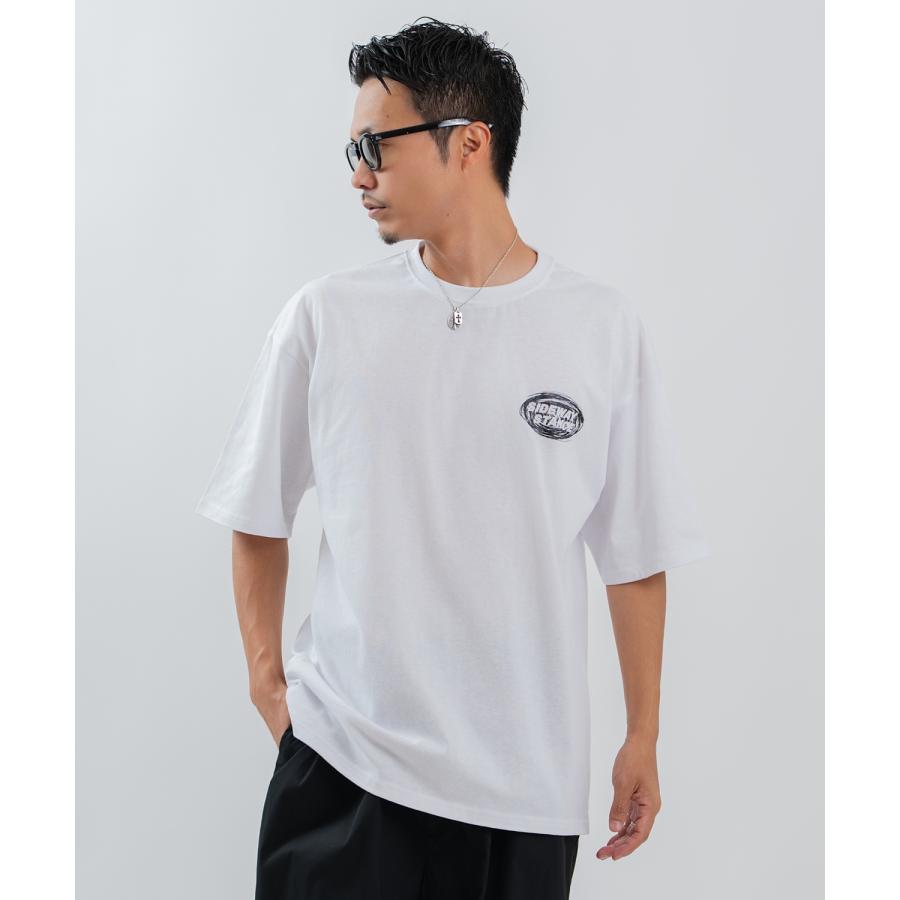半袖Tシャツ メンズ レディース フォトプリント 綿100 ビッグシルエット SIDEWAY STANCE オーバーサイズ ストリート 古着MIX | improves | 13