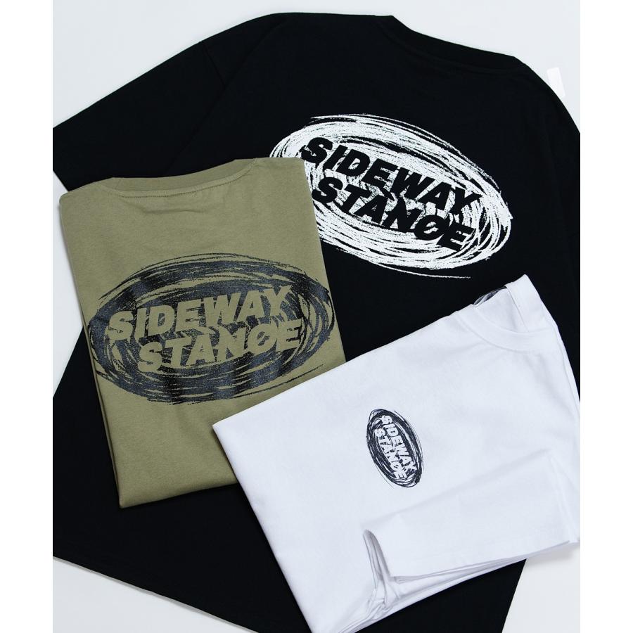 半袖Tシャツ メンズ レディース フォトプリント 綿100 ビッグシルエット SIDEWAY STANCE オーバーサイズ ストリート 古着MIX | improves | 15
