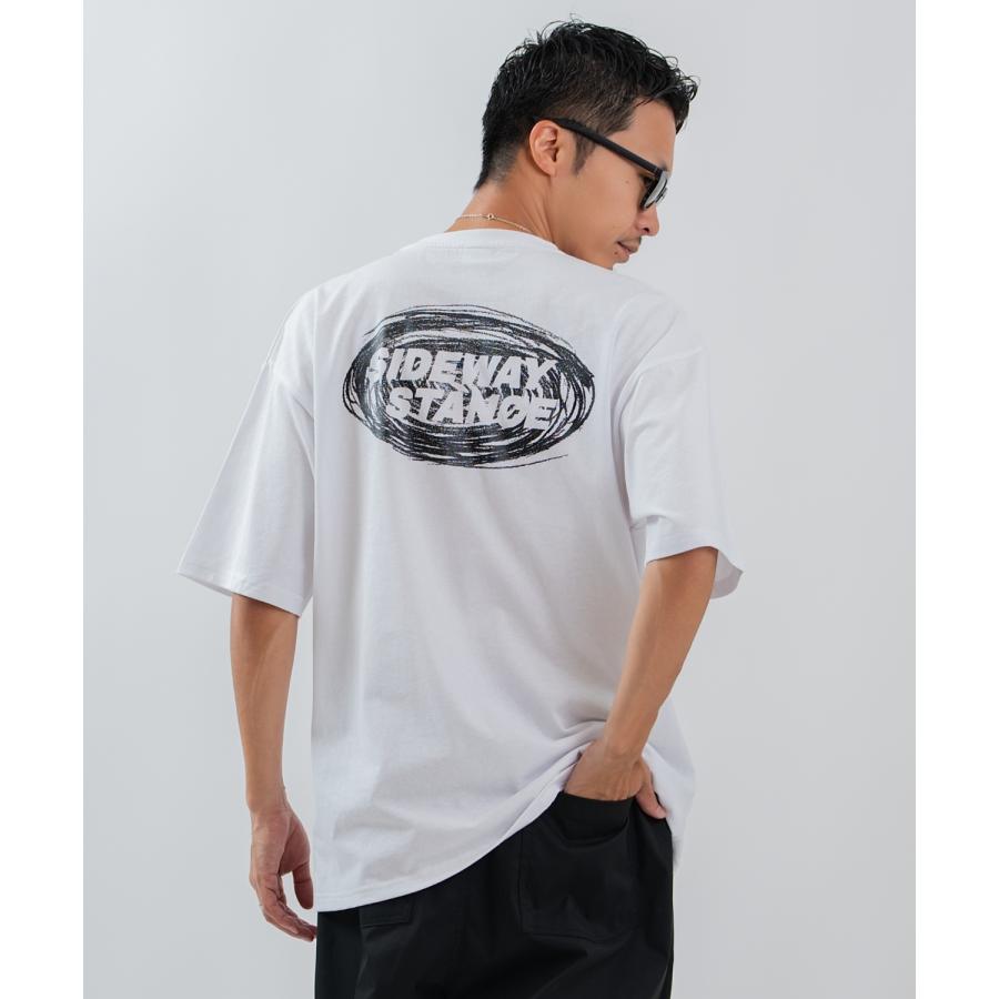 半袖Tシャツ メンズ レディース フォトプリント 綿100 ビッグシルエット SIDEWAY STANCE オーバーサイズ ストリート 古着MIX | improves | 11