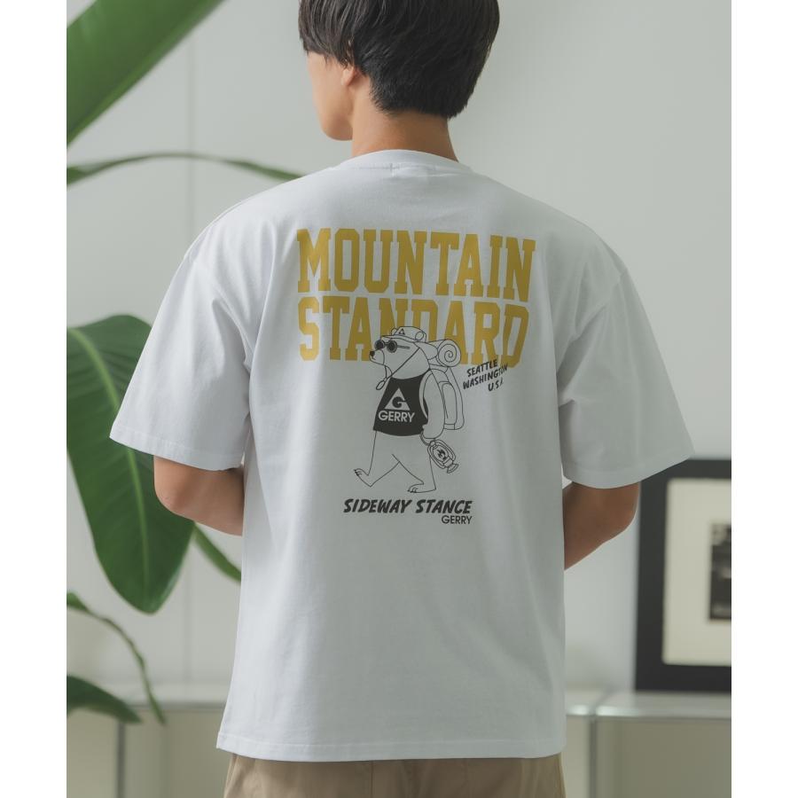 半袖Tシャツ メンズ GERRY×SIDEWAY STANCE ジェリー サイドウェイスタンス 別注コラボ プリント カットソー クマ アウトドア アスレジャー アメカジ | GERRY | 04