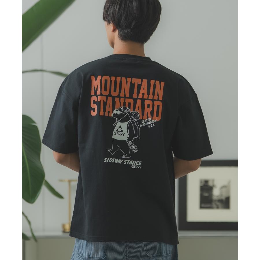 半袖Tシャツ メンズ GERRY×SIDEWAY STANCE ジェリー サイドウェイスタンス 別注コラボ プリント カットソー クマ アウトドア アスレジャー アメカジ | GERRY | 08