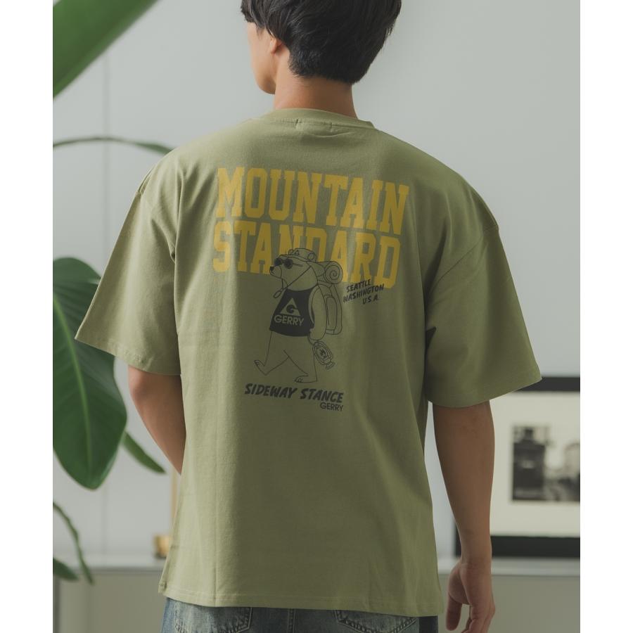 半袖Tシャツ メンズ GERRY×SIDEWAY STANCE ジェリー サイドウェイスタンス 別注コラボ プリント カットソー クマ アウトドア アスレジャー アメカジ | GERRY | 12
