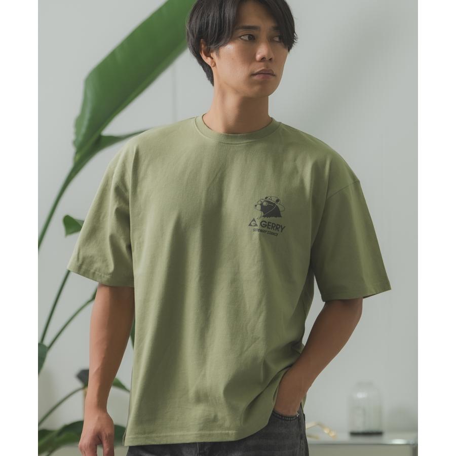 半袖Tシャツ メンズ GERRY×SIDEWAY STANCE ジェリー サイドウェイスタンス 別注コラボ プリント カットソー クマ アウトドア アスレジャー アメカジ | GERRY | 13