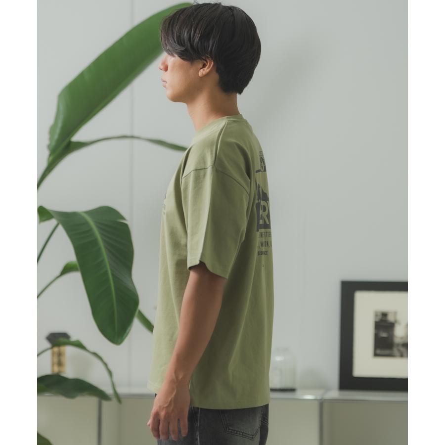 半袖Tシャツ メンズ GERRY×SIDEWAY STANCE ジェリー サイドウェイスタンス 別注コラボ プリント カットソー クマ アウトドア アスレジャー アメカジ | GERRY | 14