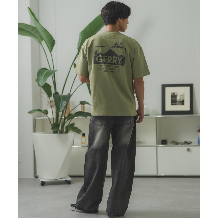 半袖Tシャツ メンズ GERRY×SIDEWAY STANCE ジェリー サイドウェイスタンス 別注コラボ プリント カットソー クマ アウトドア アスレジャー アメカジ | GERRY | 15