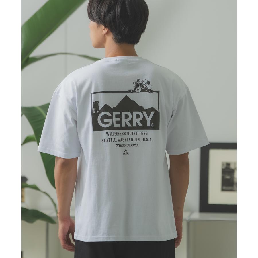 半袖Tシャツ メンズ GERRY×SIDEWAY STANCE ジェリー サイドウェイスタンス 別注コラボ プリント カットソー クマ アウトドア アスレジャー アメカジ | GERRY | 04