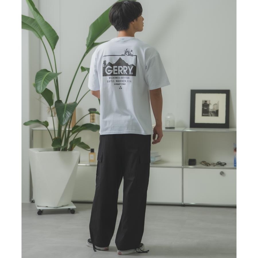 半袖Tシャツ メンズ GERRY×SIDEWAY STANCE ジェリー サイドウェイスタンス 別注コラボ プリント カットソー クマ アウトドア アスレジャー アメカジ | GERRY | 07