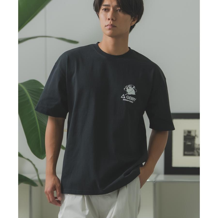 半袖Tシャツ メンズ GERRY×SIDEWAY STANCE ジェリー サイドウェイスタンス 別注コラボ プリント カットソー クマ アウトドア アスレジャー アメカジ | GERRY | 09