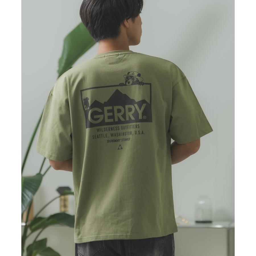 半袖Tシャツ メンズ GERRY×SIDEWAY STANCE ジェリー サイドウェイスタンス 別注コラボ プリント カットソー クマ アウトドア アスレジャー アメカジ | GERRY | 12