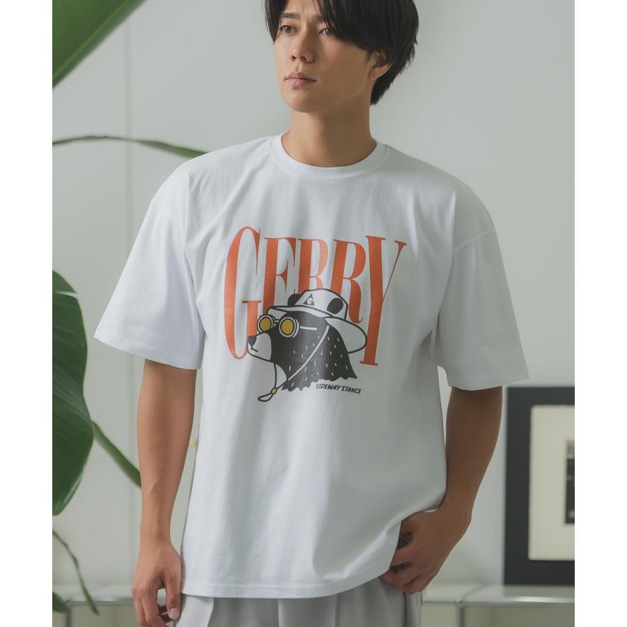 半袖Tシャツ メンズ GERRY×SIDEWAY STANCE ジェリー サイドウェイスタンス 別注コラボ プリント カットソー クマ アウトドア アスレジャー アメカジ | GERRY | 03