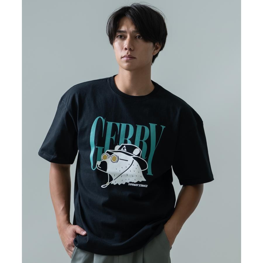 半袖Tシャツ メンズ GERRY×SIDEWAY STANCE ジェリー サイドウェイスタンス 別注コラボ プリント カットソー クマ アウトドア アスレジャー アメカジ | GERRY | 07