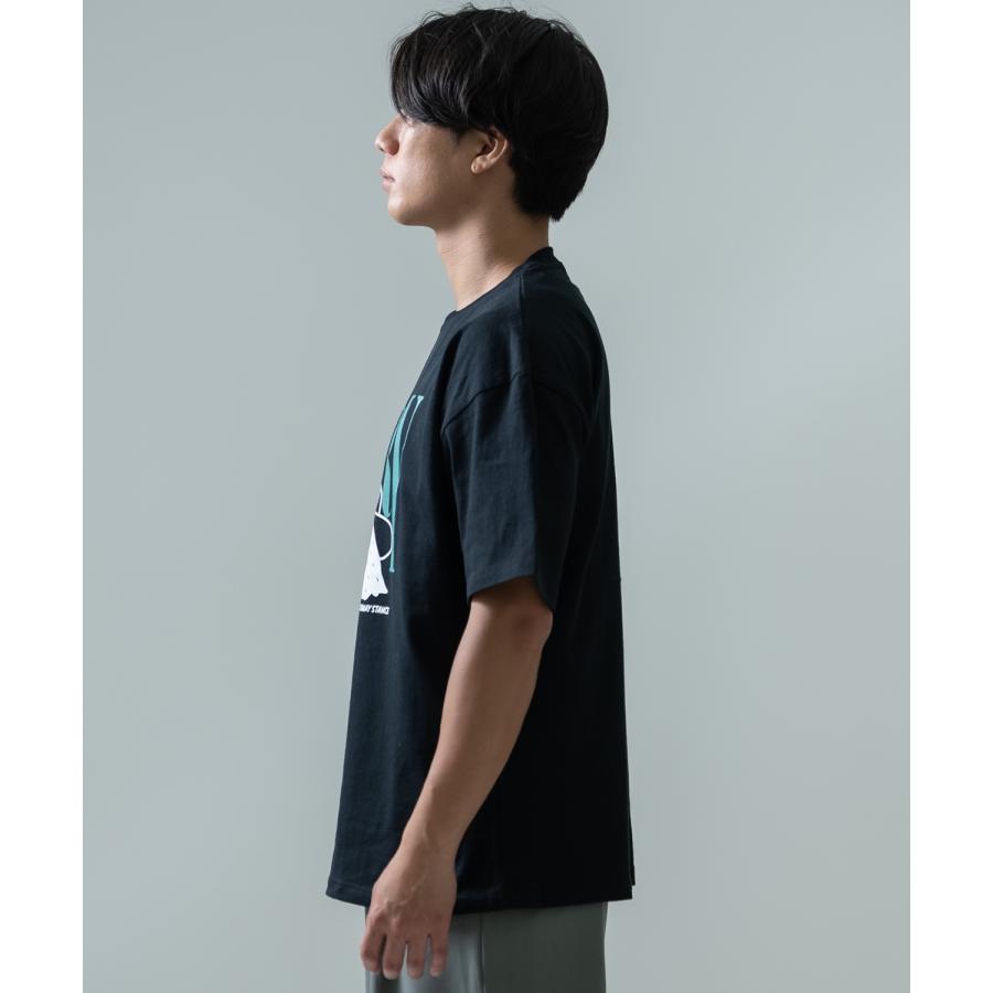 半袖Tシャツ メンズ GERRY×SIDEWAY STANCE ジェリー サイドウェイスタンス 別注コラボ プリント カットソー クマ アウトドア アスレジャー アメカジ | GERRY | 08
