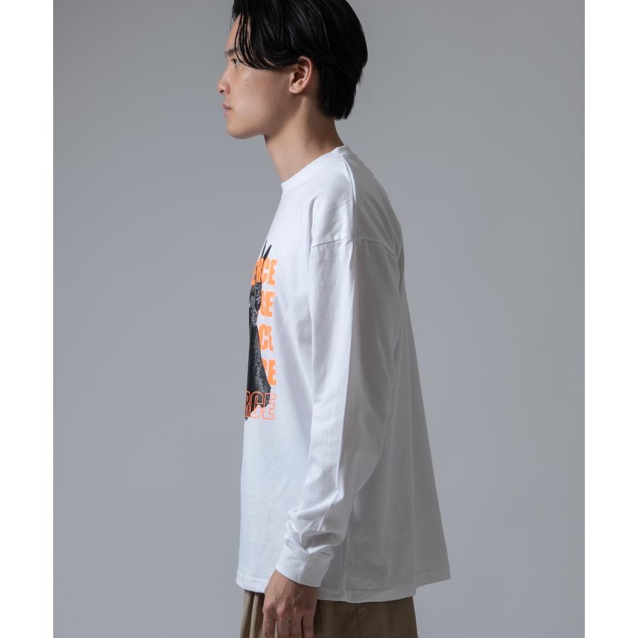 長袖Tシャツ メンズ SIDEWAY STANCE サイドウェイスタンス オリジナルプリント 犬 ドーベルマン カットソー カジュアル ストリート スケーター | improves | 14