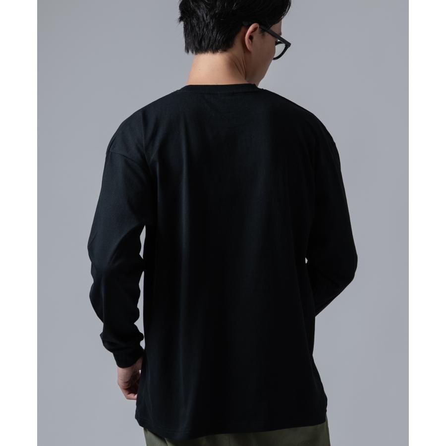 長袖Tシャツ メンズ SIDEWAY STANCE サイドウェイスタンス オリジナルプリント 犬 ドーベルマン カットソー カジュアル ストリート スケーター | improves | 07