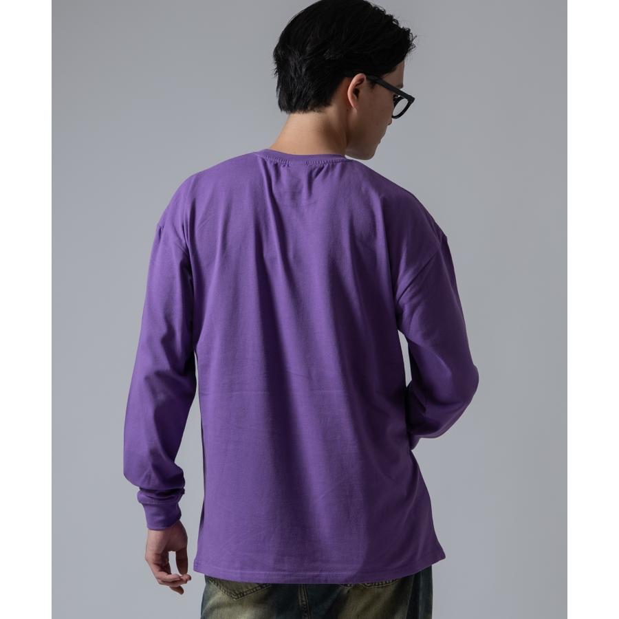 長袖Tシャツ メンズ SIDEWAY STANCE サイドウェイスタンス オリジナルプリント 犬 ドーベルマン カットソー カジュアル ストリート スケーター | improves | 11