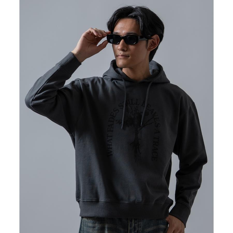 パーカー プルオーバー メンズ レディース ドライフラワー SIDEWAY STANCE 裏起毛 オーバーサイズ フーディー ストリート | improves | 04