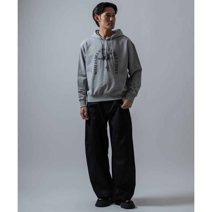 パーカー プルオーバー メンズ レディース ドライフラワー SIDEWAY STANCE 裏起毛 オーバーサイズ フーディー ストリート | improves | 09